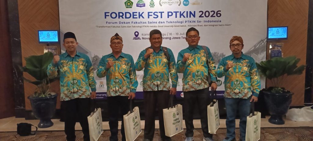 Delegasi Fakultas Sains dan Teknologi UIN Saizu Berpartisipasi Aktif dalam Forum Dekan PTKIN 2026